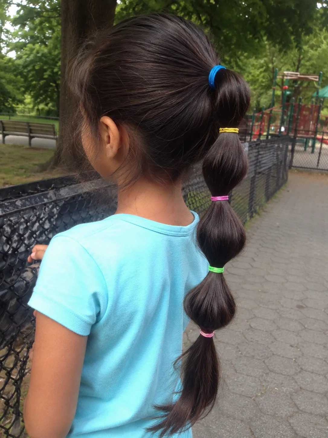 A fresh, fully clarified curly haircut for young boys and girls