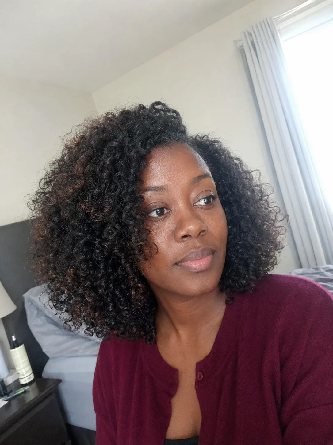 Collarbone blunt lob with smooth finish