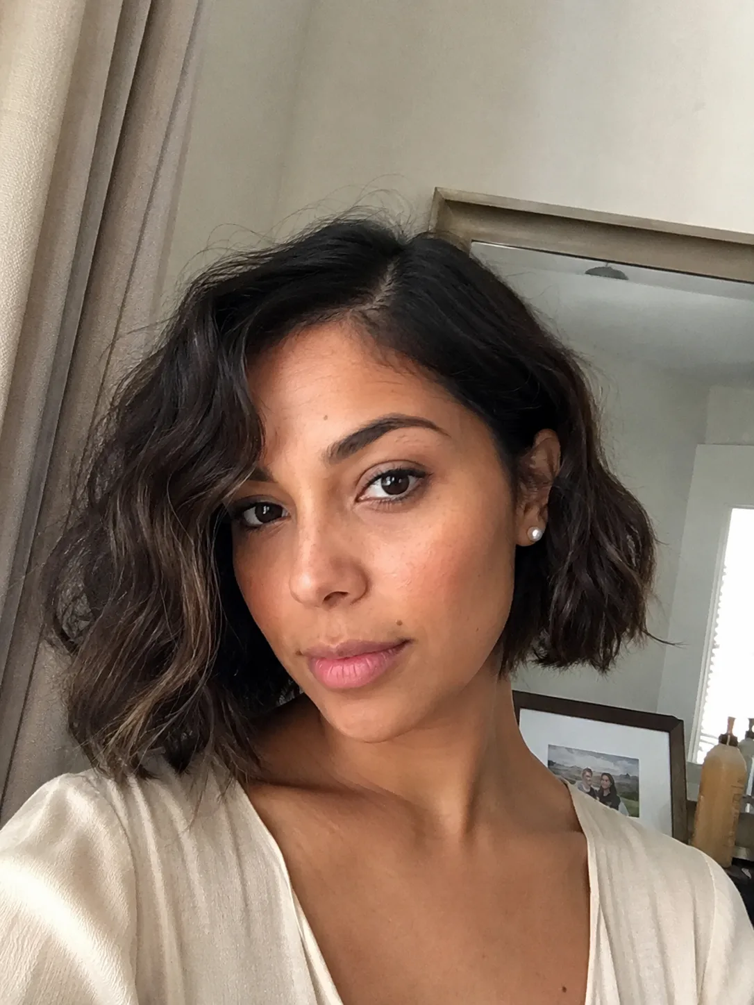 Edgy and sharp spiky pixie haircut with high texture on the crown, requiring healthy and resilient hair strands