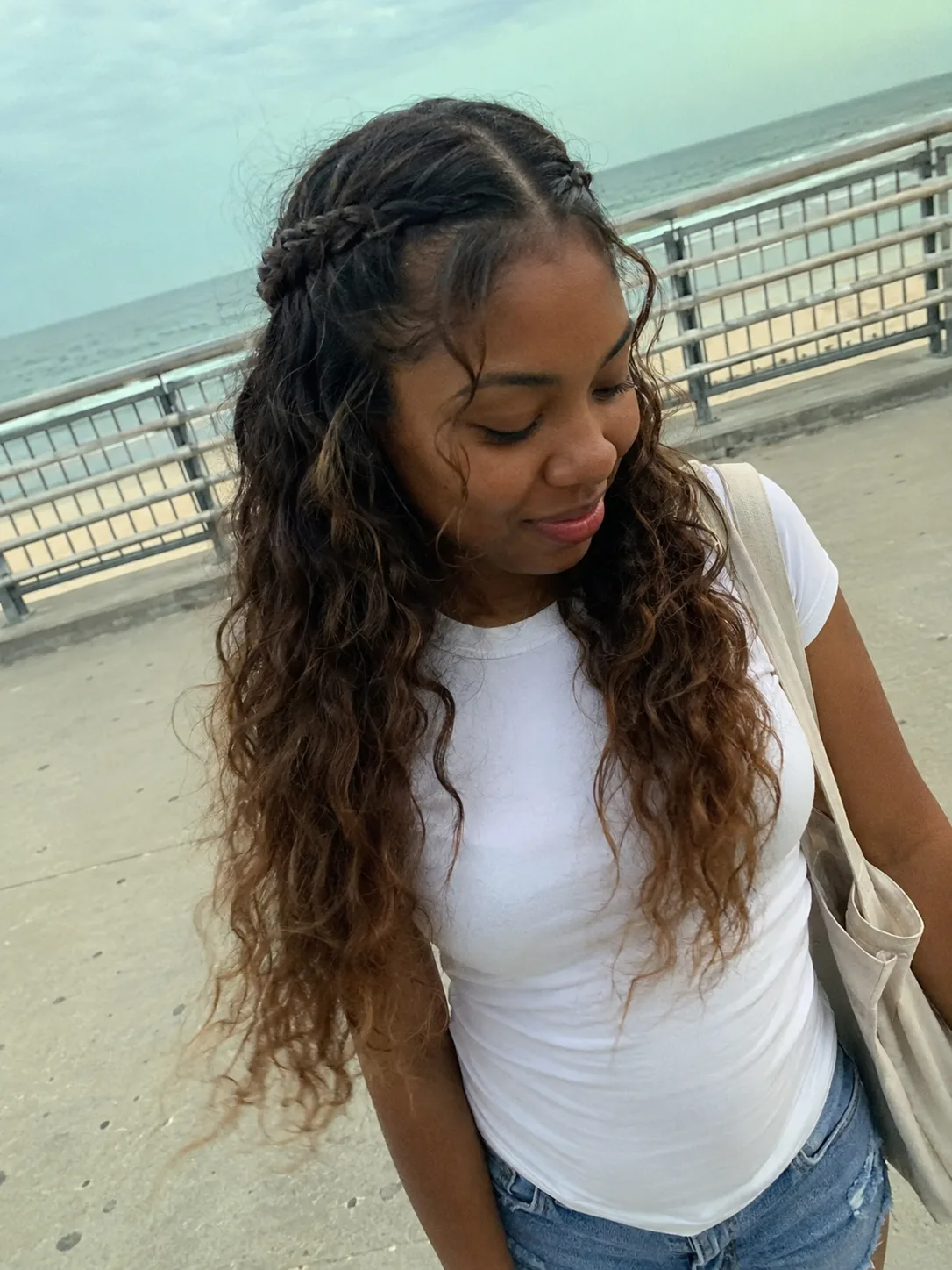 Polished summer braid hairstyle showing social media hair inspiration