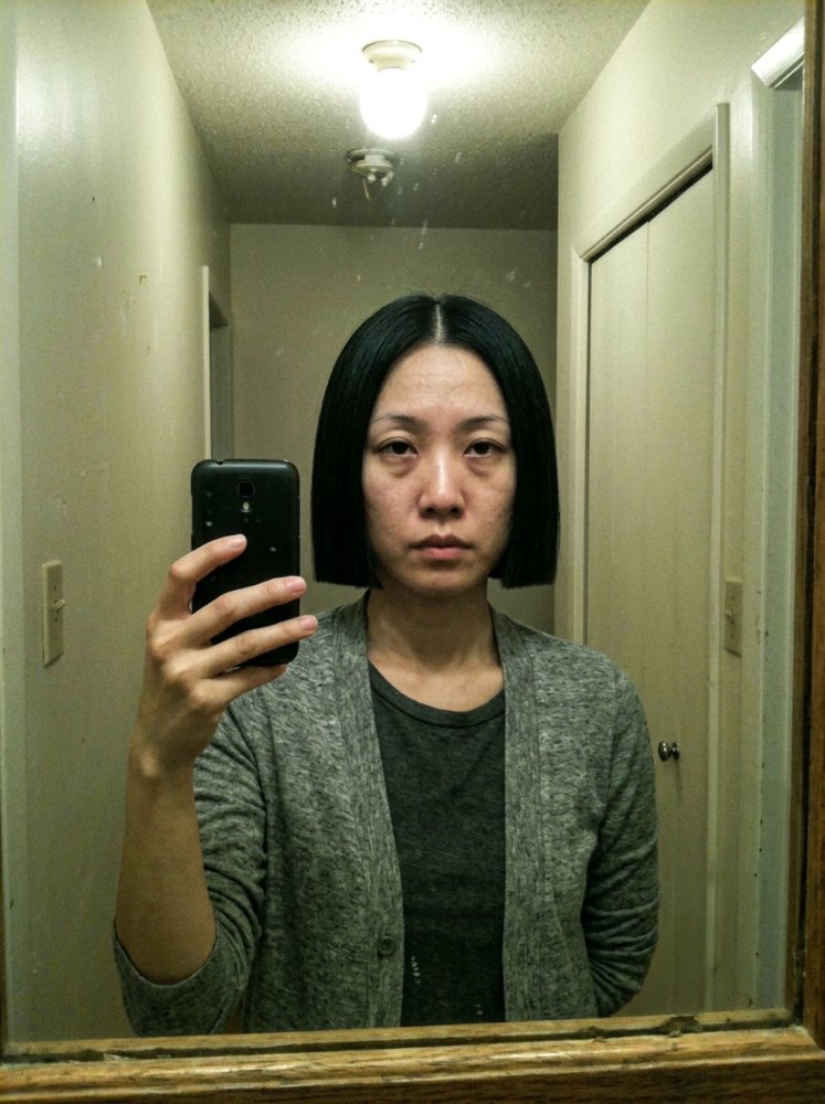 Black bob hairstyle